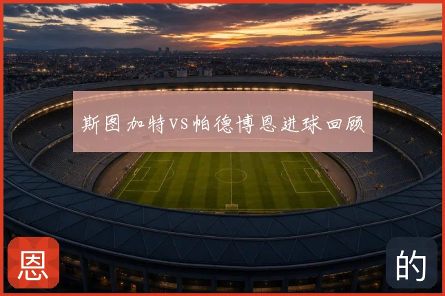 斯图加特vs帕德博恩进球回顾