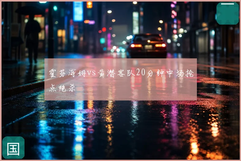 霍芬海姆vs黄潜客队20分钟中场抢点绝杀